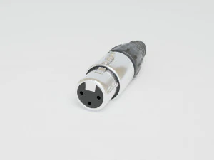 XLR 3 pin plug 3D Model