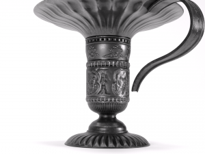 Candle for Susan with a candlestick 3D Model