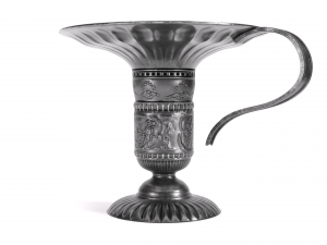 Candle for Susan with a candlestick 3D Model