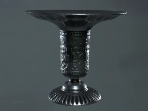 촛대가 달린 수잔을 위한 양초 3D 모델