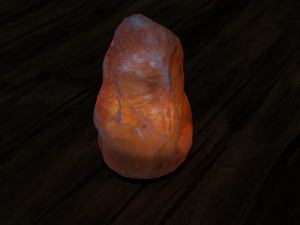 Salt decorative lamp Modelo 3D