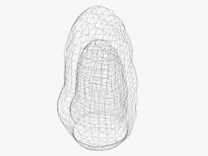 Salt decorative lamp Modelo 3D