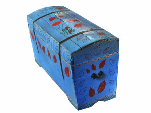 Trunk Folk Art 3D Model