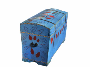 Trunk Folk Art 3D Model