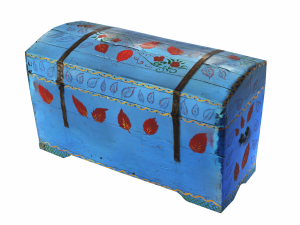 Trunk Folk Art 3D 모델