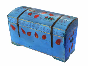 Trunk Folk Art 3D Model