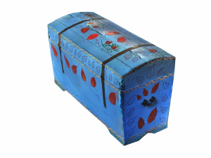 Trunk Folk Art 3D Model
