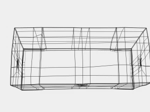 Trunk Folk Art 3D Model