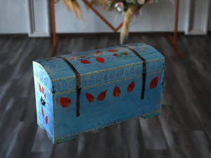 Trunk Folk Art 3D Model
