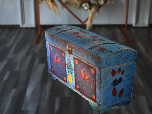 Trunk Folk Art 3D Model