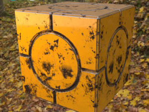 sci-fi box Modèle 3D