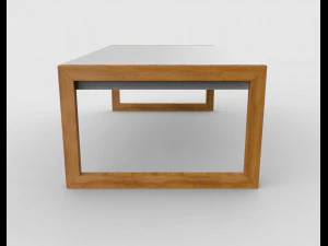 table centrale 2 Modèle 3D