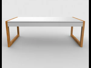 table centrale 2 Modèle 3D
