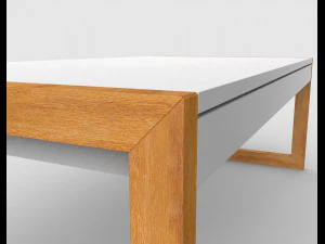 table centrale 2 Modèle 3D