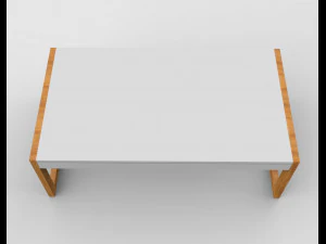table centrale 2 Modèle 3D