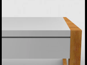 table centrale 2 Modèle 3D