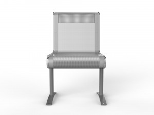 waiting room chair 1 seat 3Dモデル