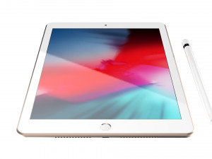 ipad 9 7-inch gold 3D Model