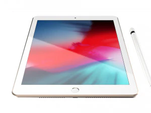 ipad 9 7-inch gold 3D Model