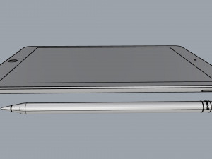 ipad 9 7-inch gold 3D Model