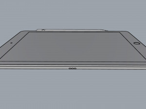 ipad 9 7-inch gold 3D Model
