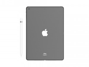 ipad 9 7-inch space gray 3D Model