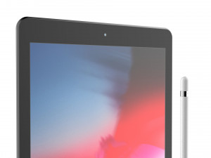 ipad 9 7-inch space gray 3D Model