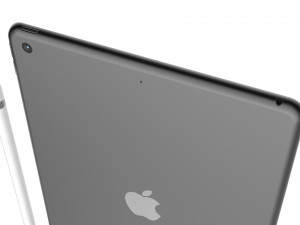 ipad 9 7-inch space gray 3D Model