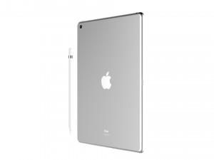 ipad 9 7-inch silver 3D 模型