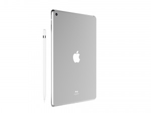 ipad 9 7-inch silver 3D 模型