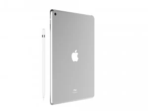 ipad 9 7-inch silver 3D Model