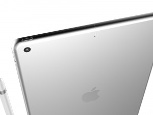 ipad 9 7-inch silver 3D 模型