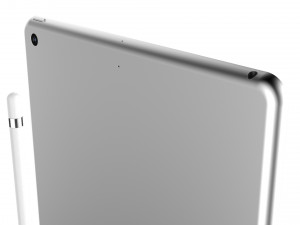 ipad 9 7-inch silver 3D 模型