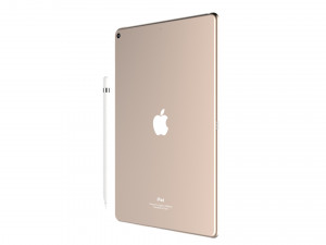 ipad air 10 5-inch gold 3D Модель