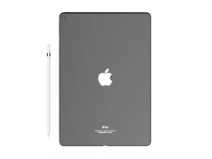 아이패드 에어 10 5인치 스페이스 그레이 3D 모델