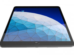 아이패드 에어 10 5인치 스페이스 그레이 3D 모델