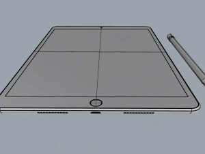 아이패드 에어 10 5인치 스페이스 그레이 3D 모델