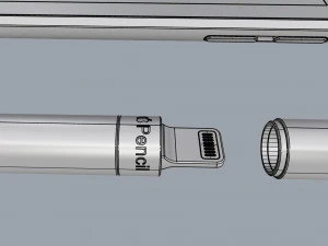 아이패드 에어 10 5인치 스페이스 그레이 3D 모델