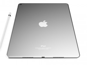 ipad air 10 5-inch silver Modelo 3D