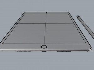 ipad air 10 5-inch silver Modelo 3D
