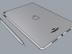 ipad air 10 5-inch silver Modelo 3D
