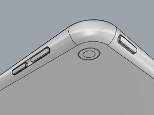 ipad air 10 5-inch silver Modelo 3D