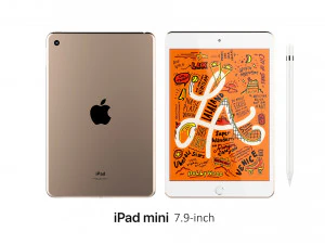 ipad mini 7 9-inch gold 3D Model