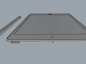 ipad mini 7 9-inch gold 3D Model