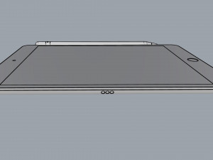 ipad mini 7 9-inch gold 3D-Modell