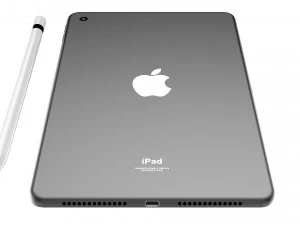 ipad mini 7 9-inch space gray 3D Model