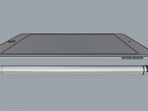 ipad mini 7 9-inch space gray 3D Model