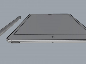 ipad mini 7 9-inch space gray 3D Model