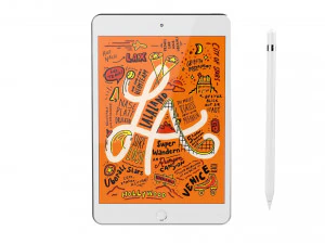 ipad mini 7 9-inch silver 3D Model