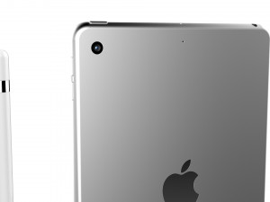 ipad mini 7 9-inch silver Modèle 3D